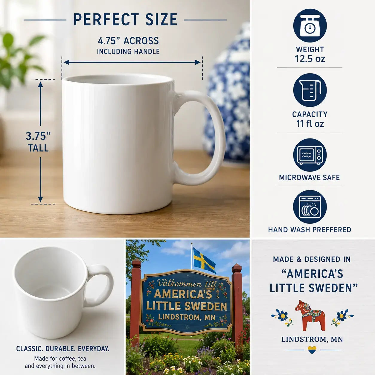 NorthStar Mugs product features and specifications